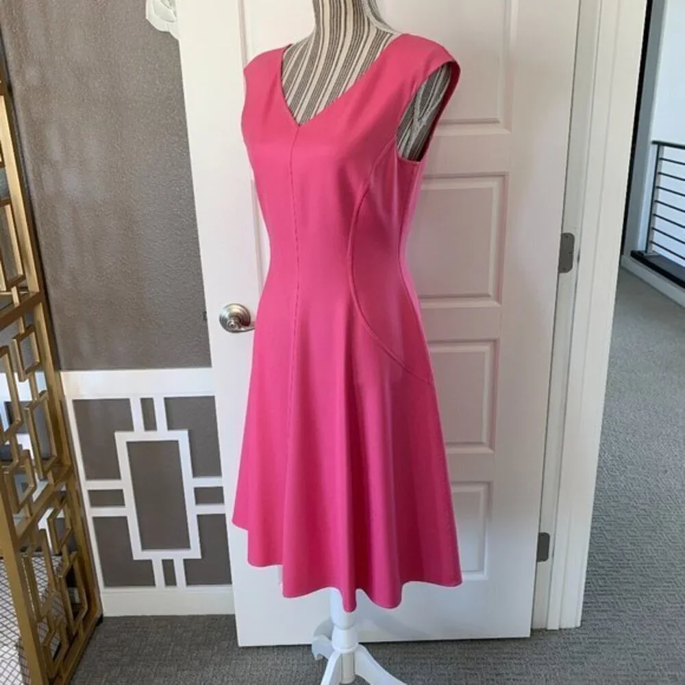 Michael Kors Collection Fit & Flare Dress